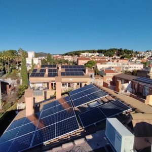 Instalación placas solares sant just por Hegosun